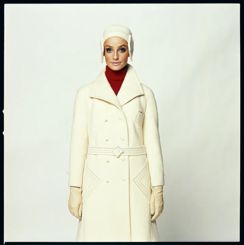 French Elle - Emmanuelle Khanh Coats - 1966