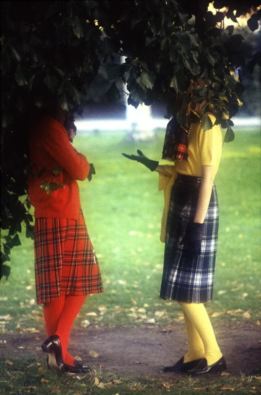 French Elle - Tartan Skirts - 1978