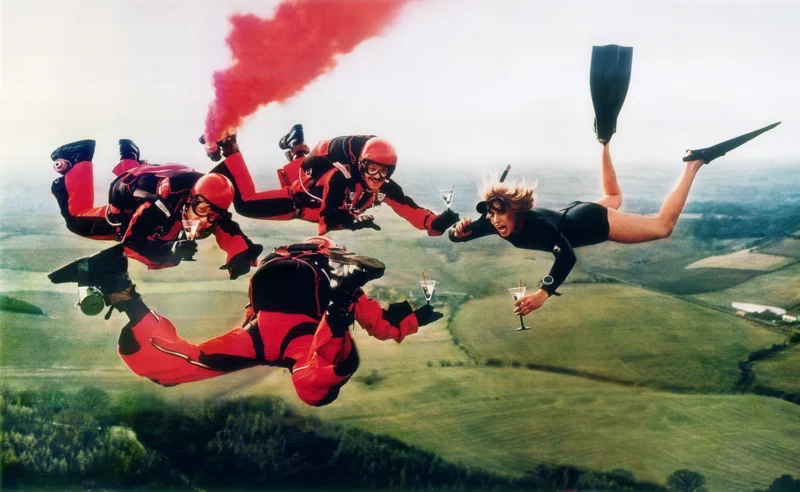 Smirnoff - Skydivers - 1978