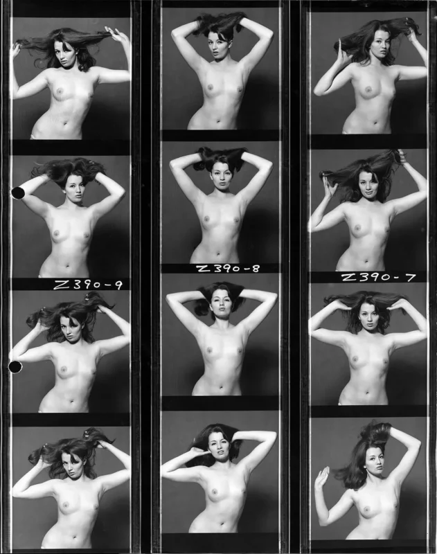 Christine Keeler Contact Sheet - 1964