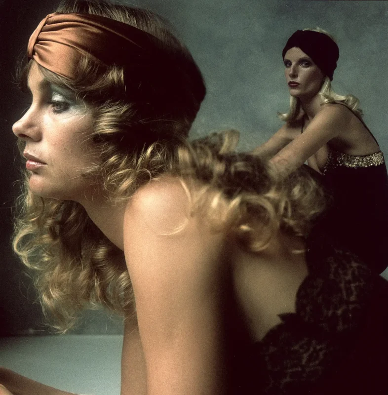 Telegraph Magazine - Jean Shrimpton and Barbara Miller - 1973