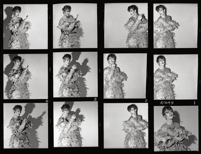 Scary Monsters Contact Sheet #1 - 1980