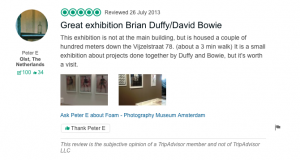 JUN 2013 - BOWIE BY DUFFY - FOAM, AMSTERDAM - Screenshot 2017 11 03 16.59.50 300x160