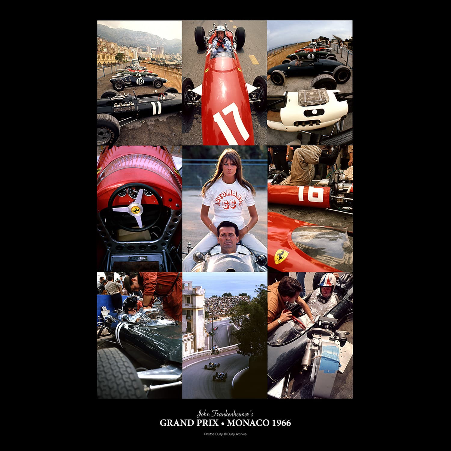 Monaco Grand Prix 1966 Poster