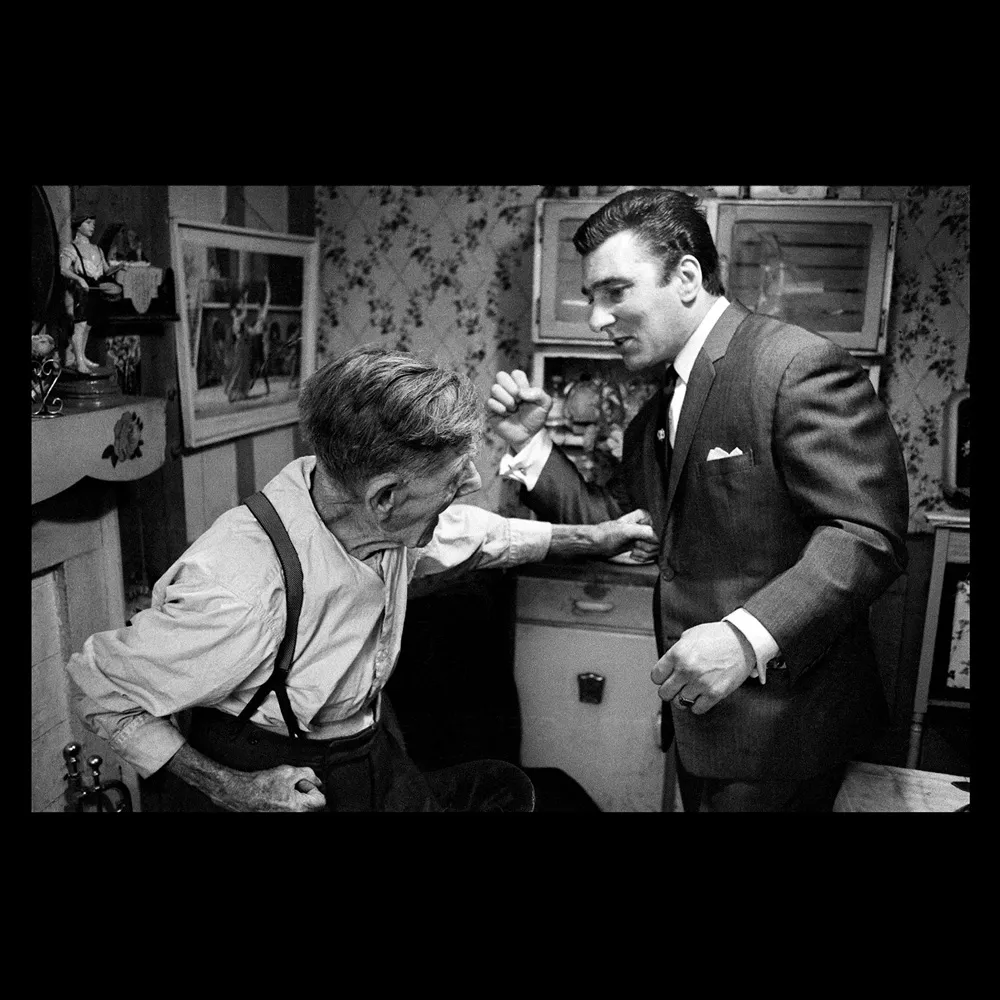 Reggie Kray & Jimmy 'Cannonball' Lee - 1967