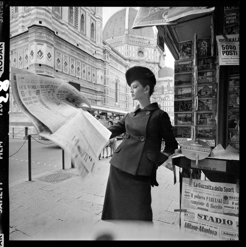 Vogue - News Stand, Florence - 1961