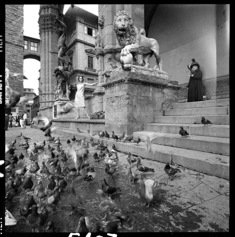 Vogue - Loggia Della Signoria - 1961