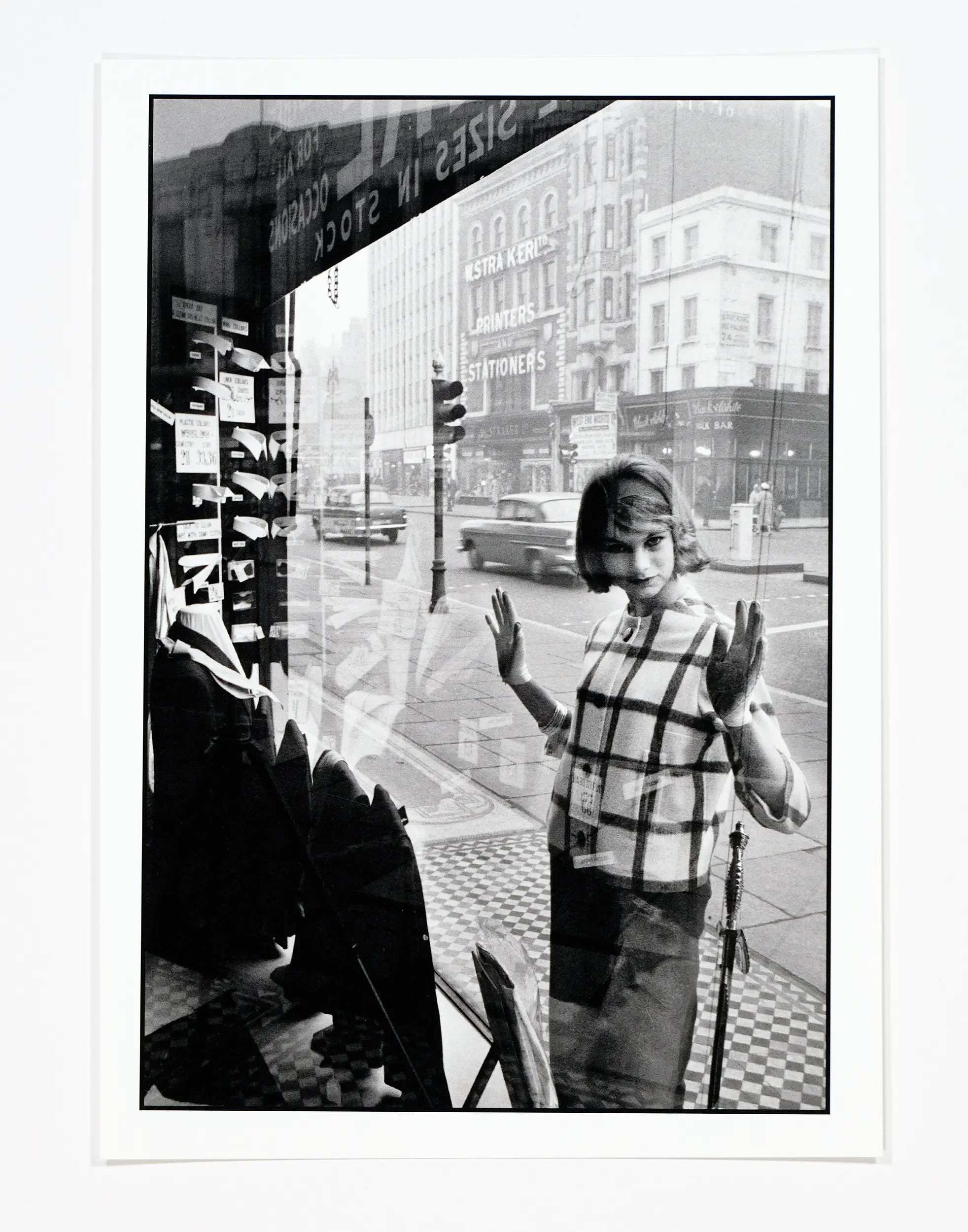Ex-Exhibition Print -  Jean Shrimpton Edgware Road - 1961