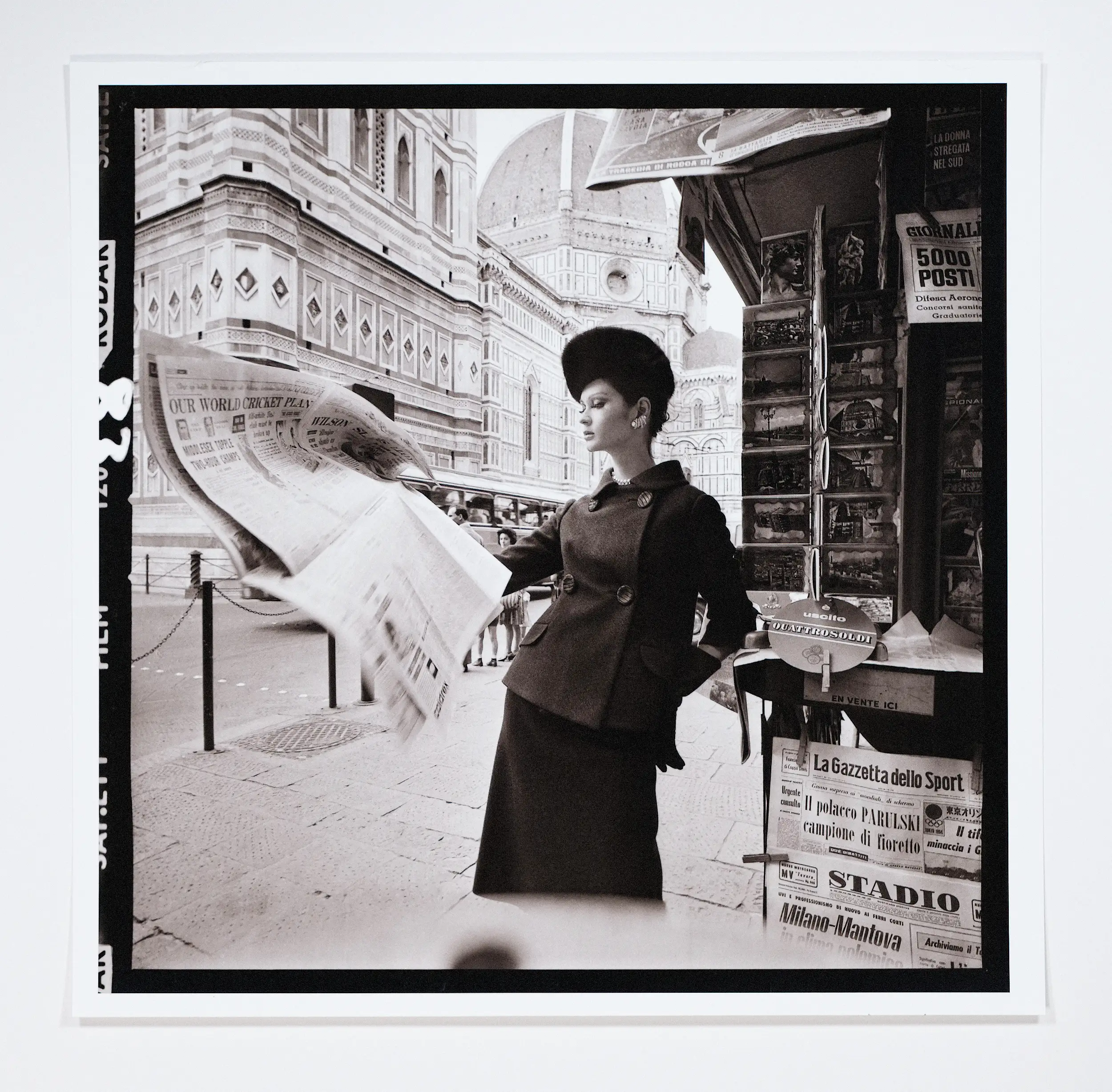 Ex-Exhibition Print -  News Stand - 1961