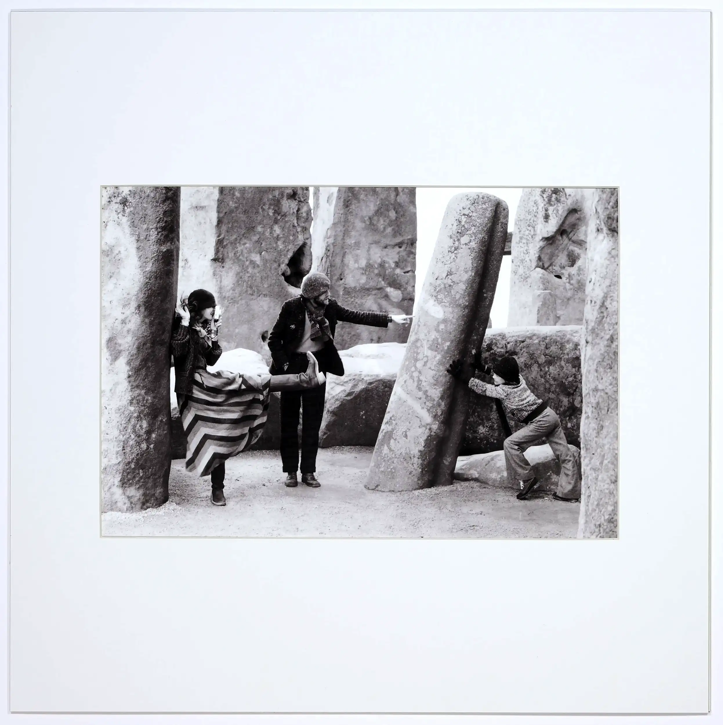 Ex-Exhibition Mounted Print - Stonehenge - 1974