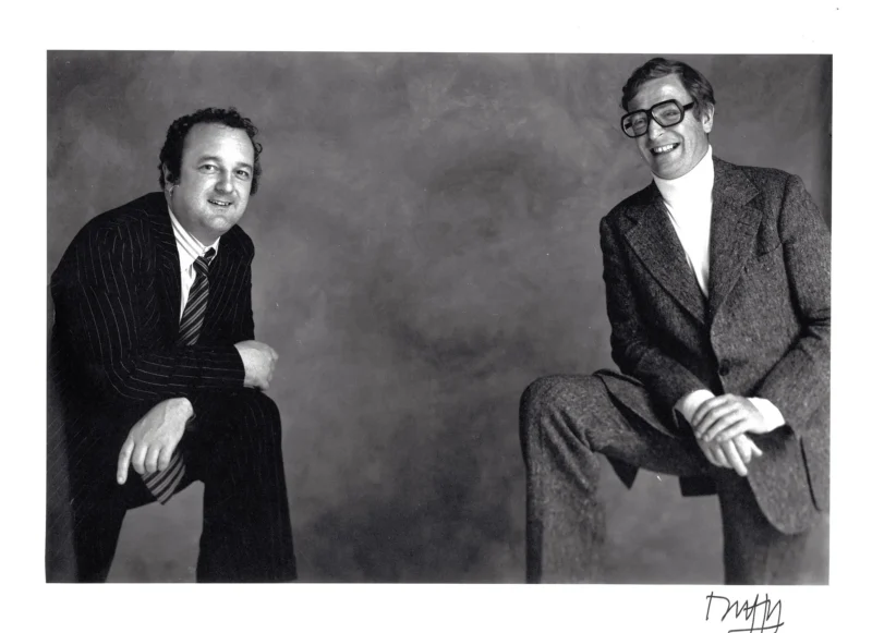 Michael Caine & Peter Langan